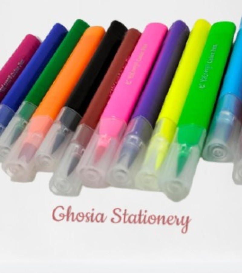 Multicolor Watercolor Pen Set of 12 Brush Pen