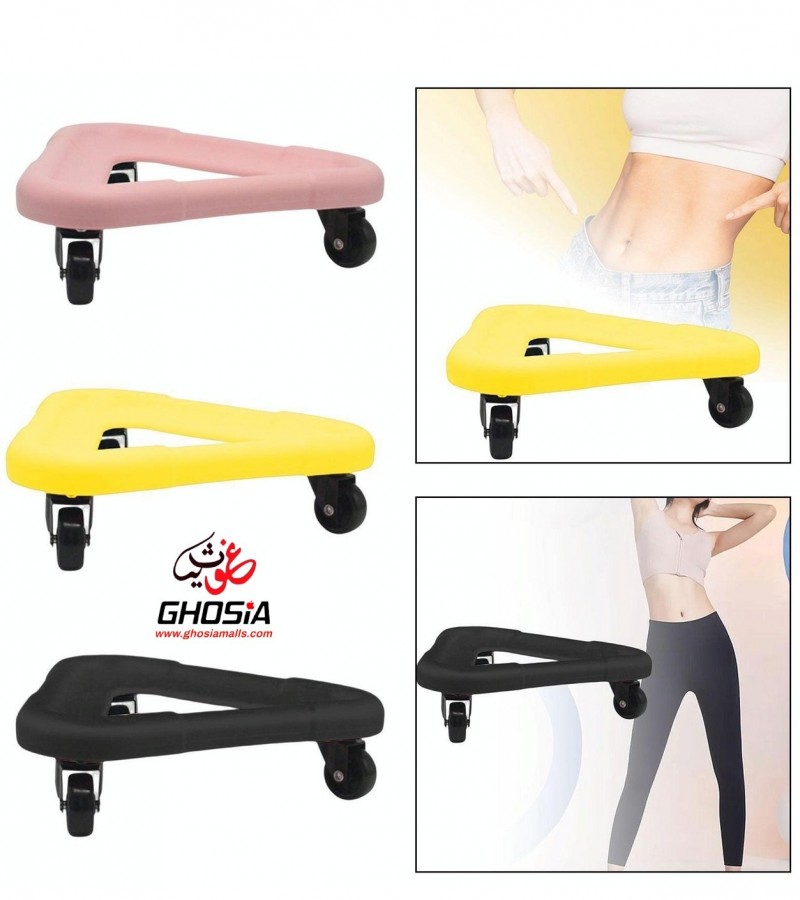 Multifunction Fitness Roller Sliding Discs Universal Wheel Ab Rollers Sports Men and Women
