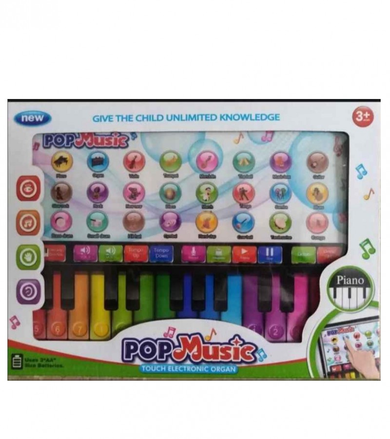 Musical Electronic Piano & Tab Toy Play & Learning Activities for Kids