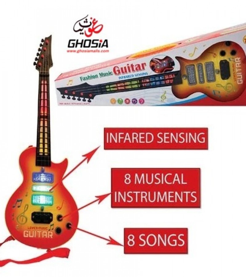 NEW POP Music Fetching Lights Fashion Music Guitar Electric Guitar 4 Strings Musical Instrument