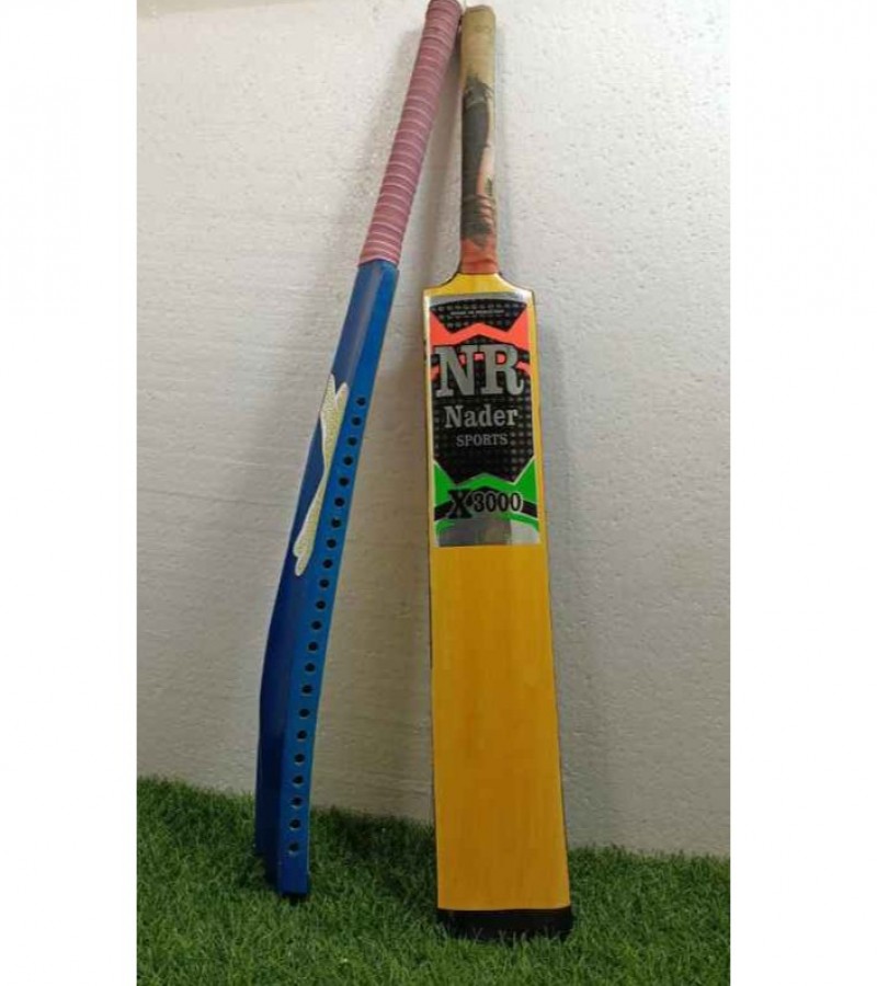 NR Tiger Wooden Tape Ball Cricket Bat - 2103