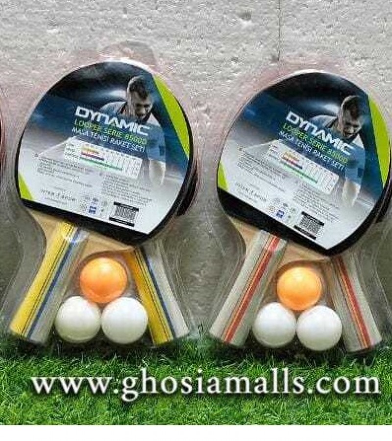 Professional Table Tennis Rackets and 3 Balls Set – 8500D
