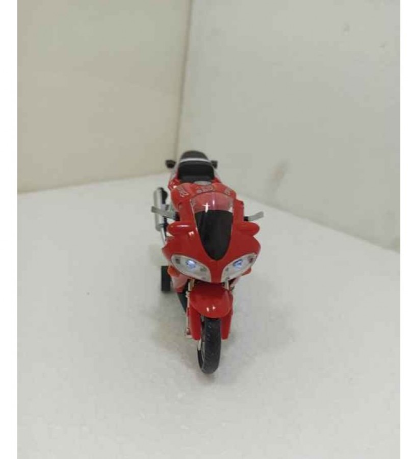 Pullback battery Operated Bike with Lights & Sound - 777