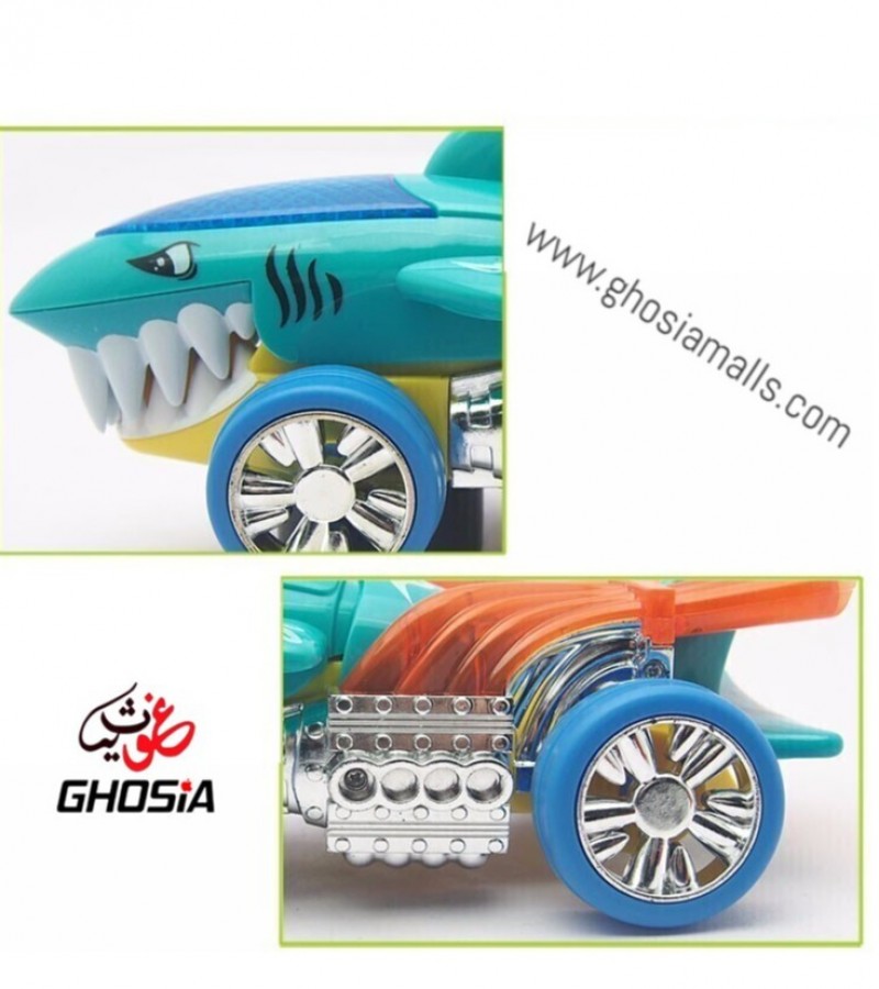 Shark Raid Car For Kids With Bump & Go feature, Lighting And Sounds