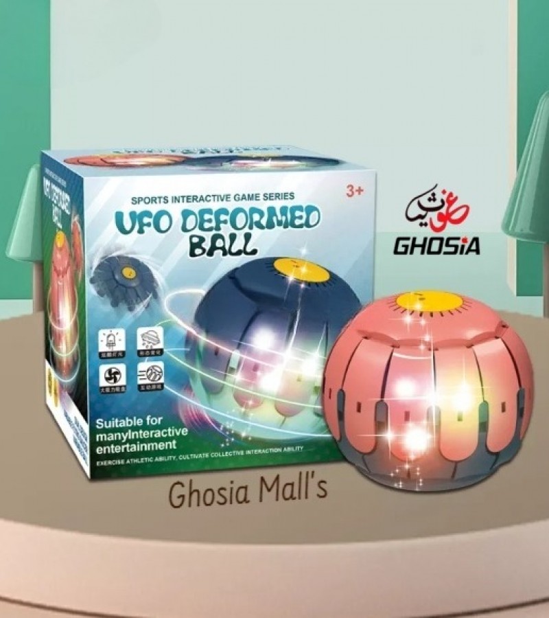 UFO Magic Deformation Ball With Colorful Lights- 2209