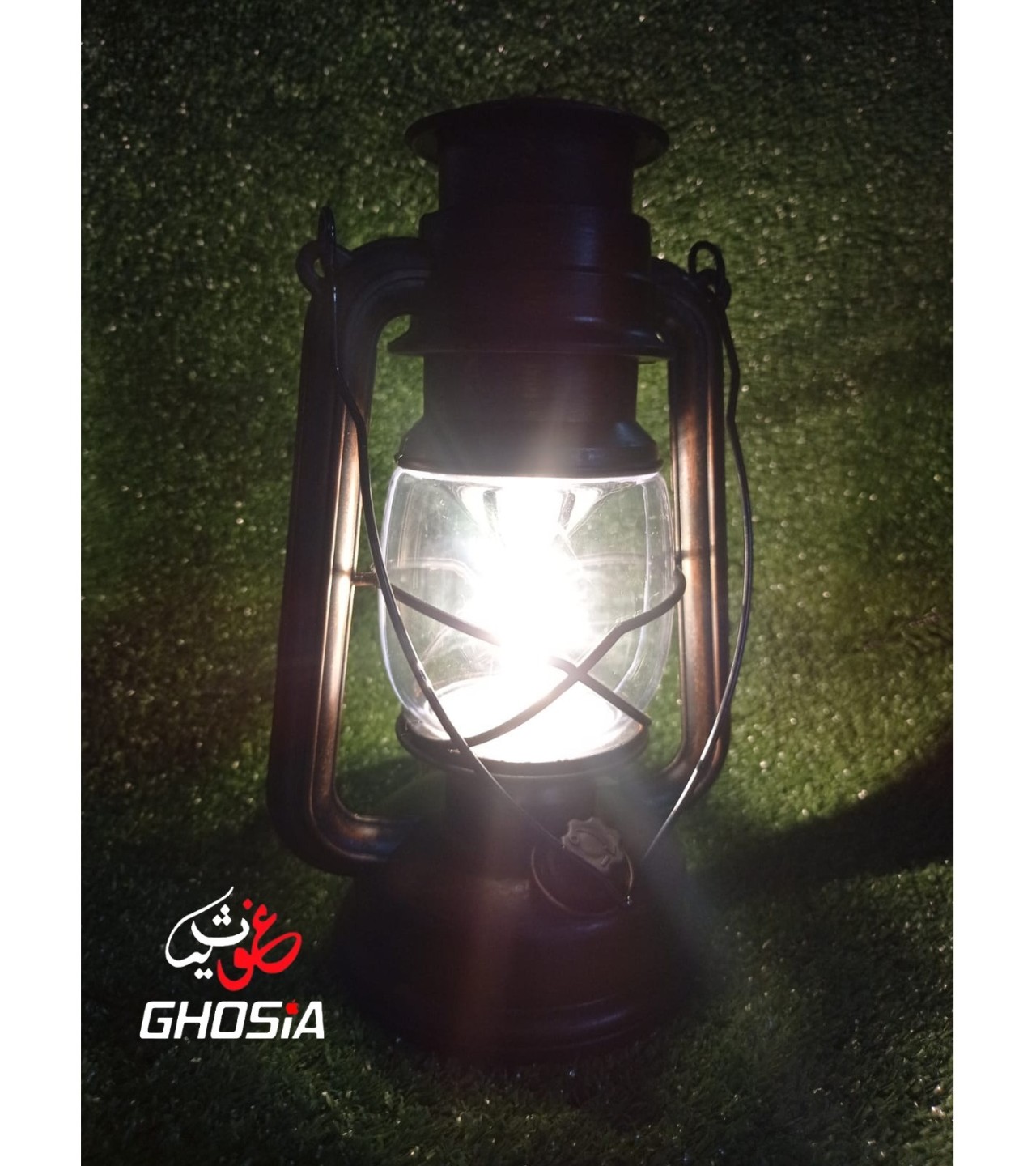 Vintage Style Retro Lantern With Adjustable Flame Brightness Warm Light Table Lamp Hanging Lamp
