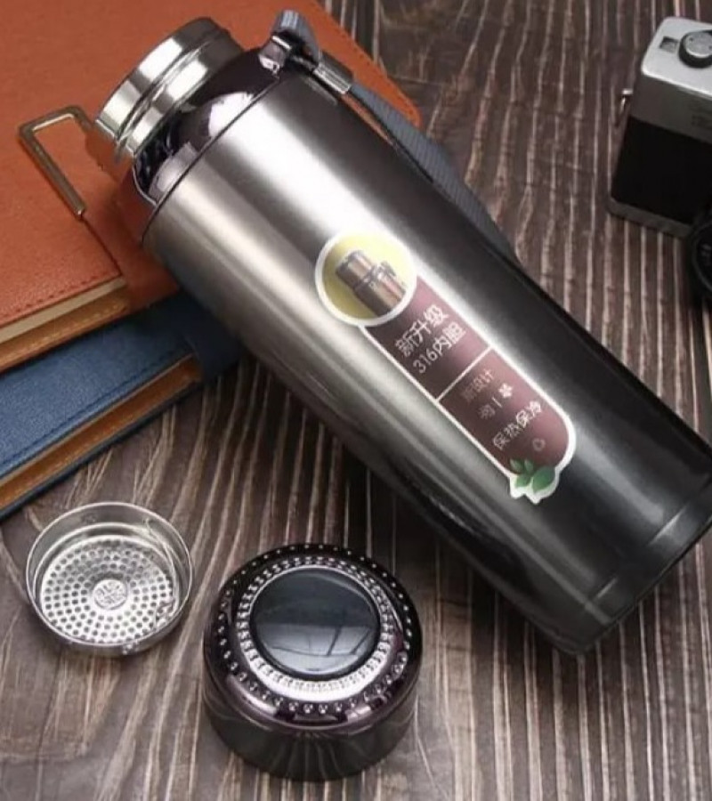 STAINLESS STEEL VACUUM BOTTLE 1000ML