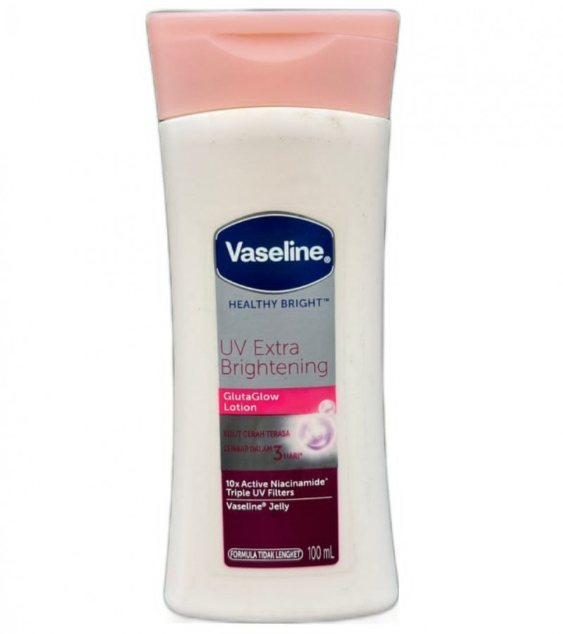 Vaseline lotion 100ml Healthy Bright UV Extra Brightening Gluta Glow Lotion