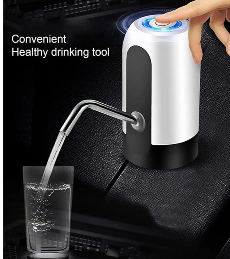 Water Bottle Pump, USB Charging Gallon Water Bottle Dispenser