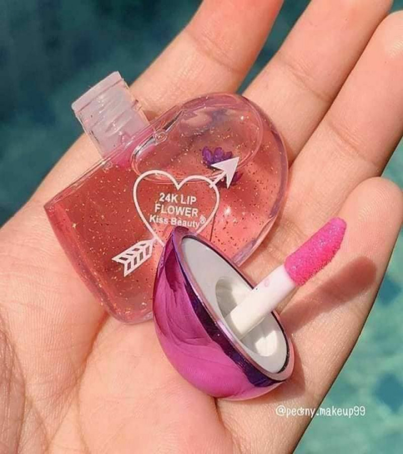 1 pcs Cute And Trendy Heart Shaped Matte Lip Gloss- Gift For Her