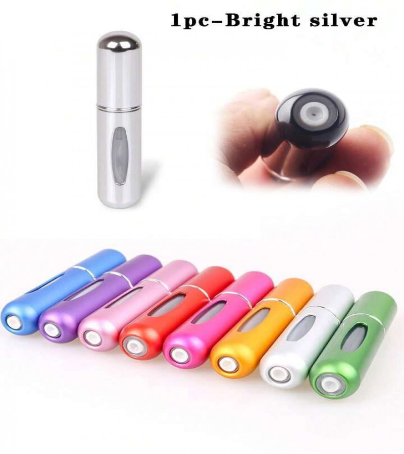 5ml Perfume Atomizer Spray Bottle For Travel Mini Perfume Refills Empty Spray Perfume Container (Random Color)