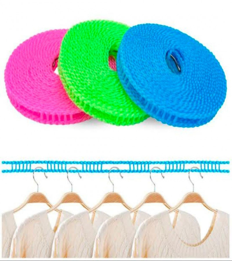 Easy Kitchen Non-slip Clothesline 5 Meters Clotheslines 5 Meters Clothes Dryer Outdoor Cloth Hanging Rope