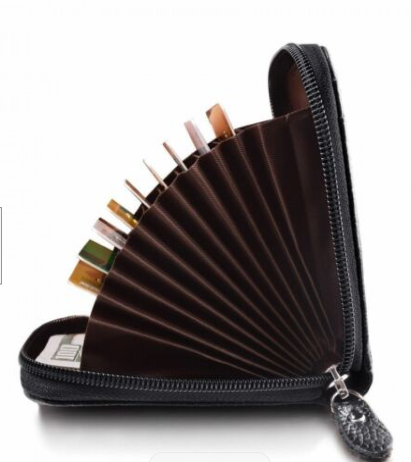 Genuine leather card holder wallet for men fashion wallet for boys card holder for male