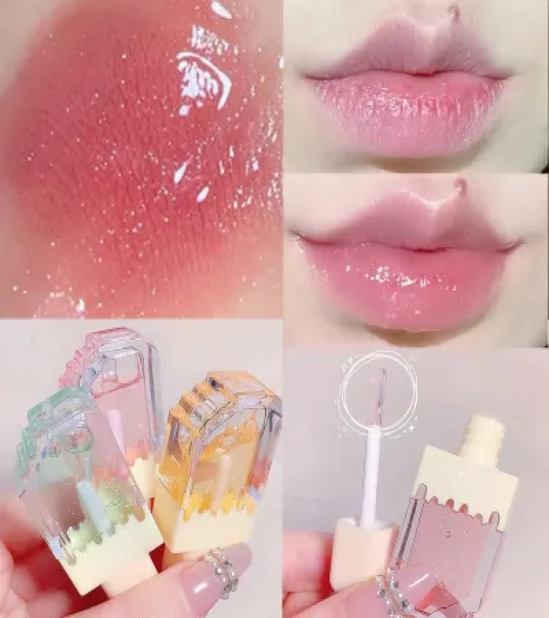 Ice Cream Magic Lip Oil Color Changing Moisturizing Longlasting Lip Oil For Girls