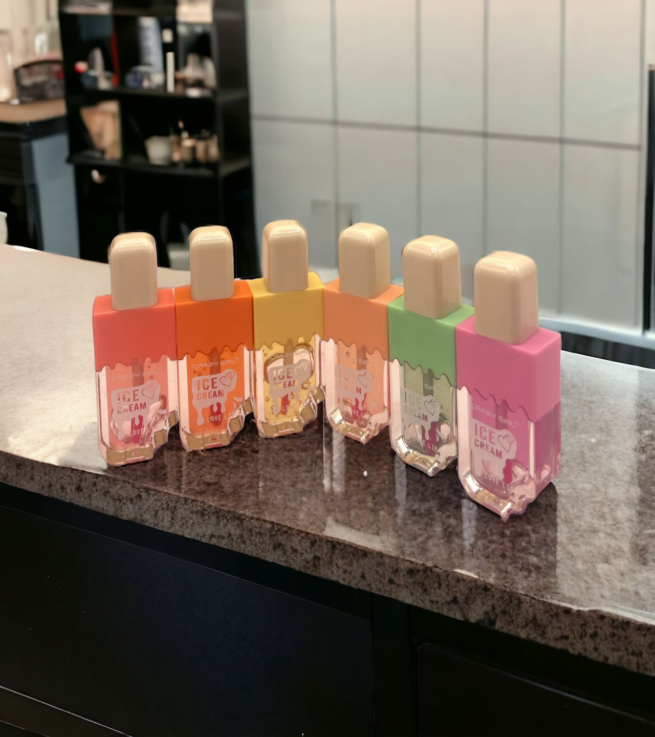 Ice Cream Magic Lip Oil Color Changing Moisturizing Longlasting Lip Oil For Girls