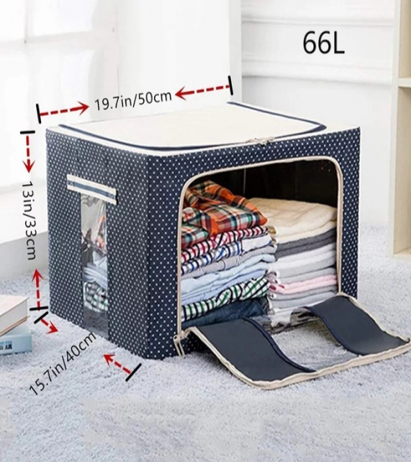 Improved Quality LARGE Storage Bags Organizers  Cloth Storage Closet Organizer Bag – Water-resistant