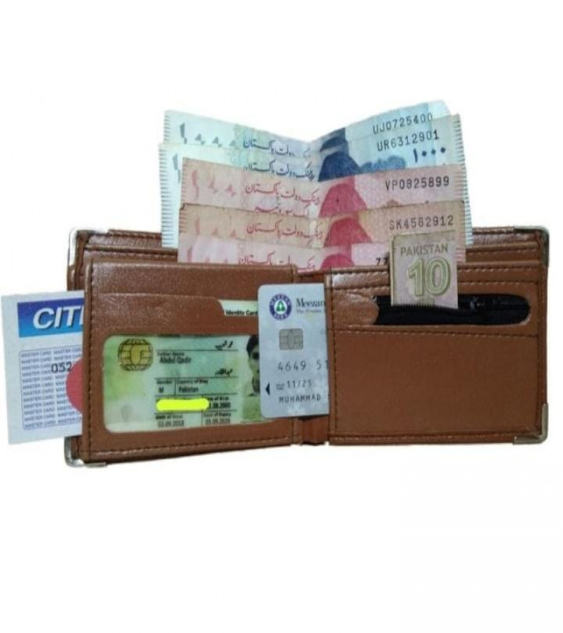 Leather Men's  Purse Wallet For Men sceo-fold Wallet Leather Wallets Bifold Purse Vintage Crazy Horse Leather Clutch Men wallets