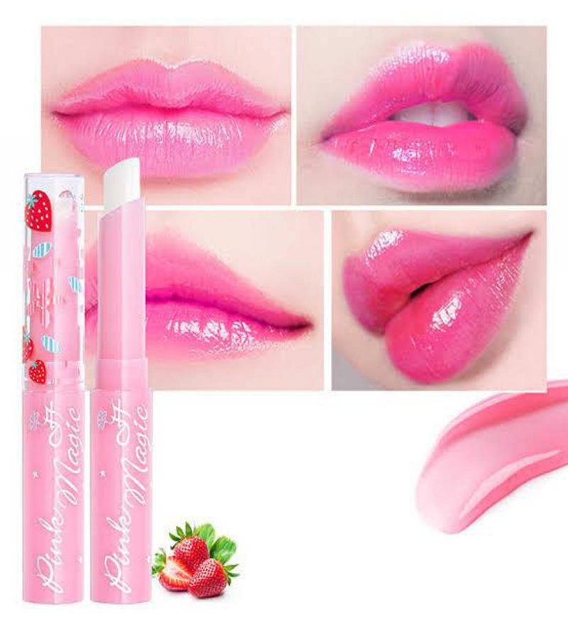Pink Magic Strawberry Lip Balm Color Transforming Lip Balm (15 pc)