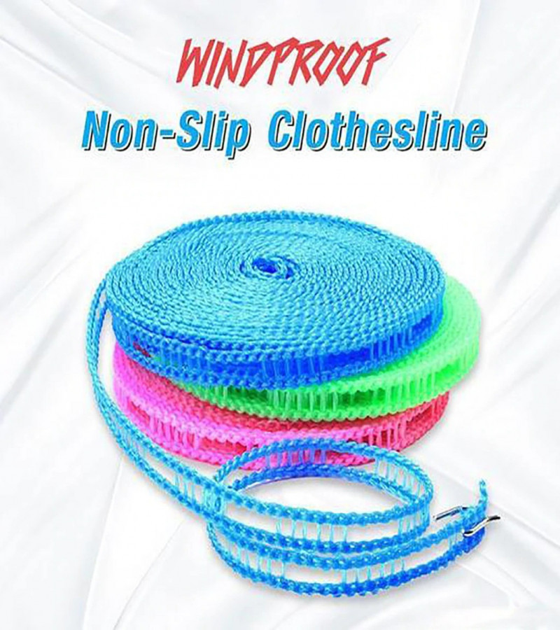 Plastic Cloth Hanging Rope Clothesline - 5 Meters