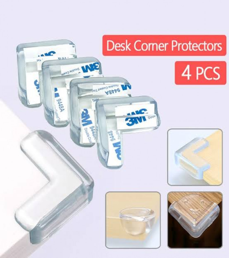 Silicone Table Corner Protector for Kids Safety Table Corner Covers for Glass Table - Baby Safety Equipment