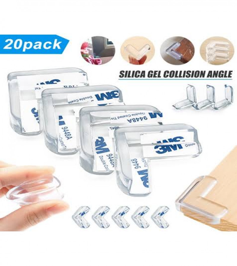 Silicone Table Corner Protector for Kids Safety Table Corner Covers for Glass Table - Baby Safety Equipment