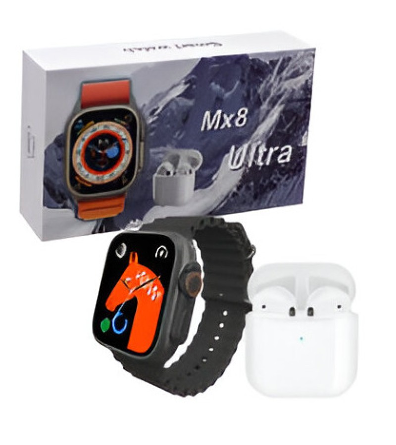SMART WATCH MX8 ULTRA + Airpod