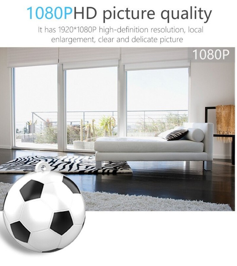 SQ20 High Definition Mini Camera Night Vision For Home Security Mini Football Camera 1080P