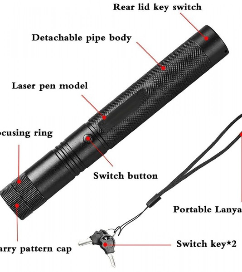 Green Laser Pointer, Pen Pointer, Disco Light Laser, Pointer Pen Beam Laser Light