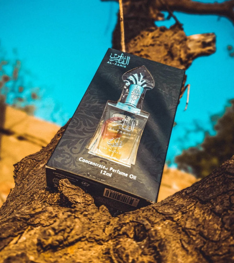 Al Qamar Al Faris Attar For Unisex - 12ml