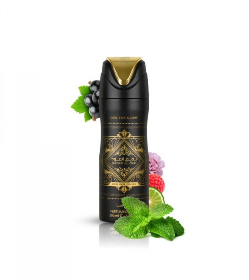 Lattafa Badee Al Oud Body Spray For Unisex - 200ml