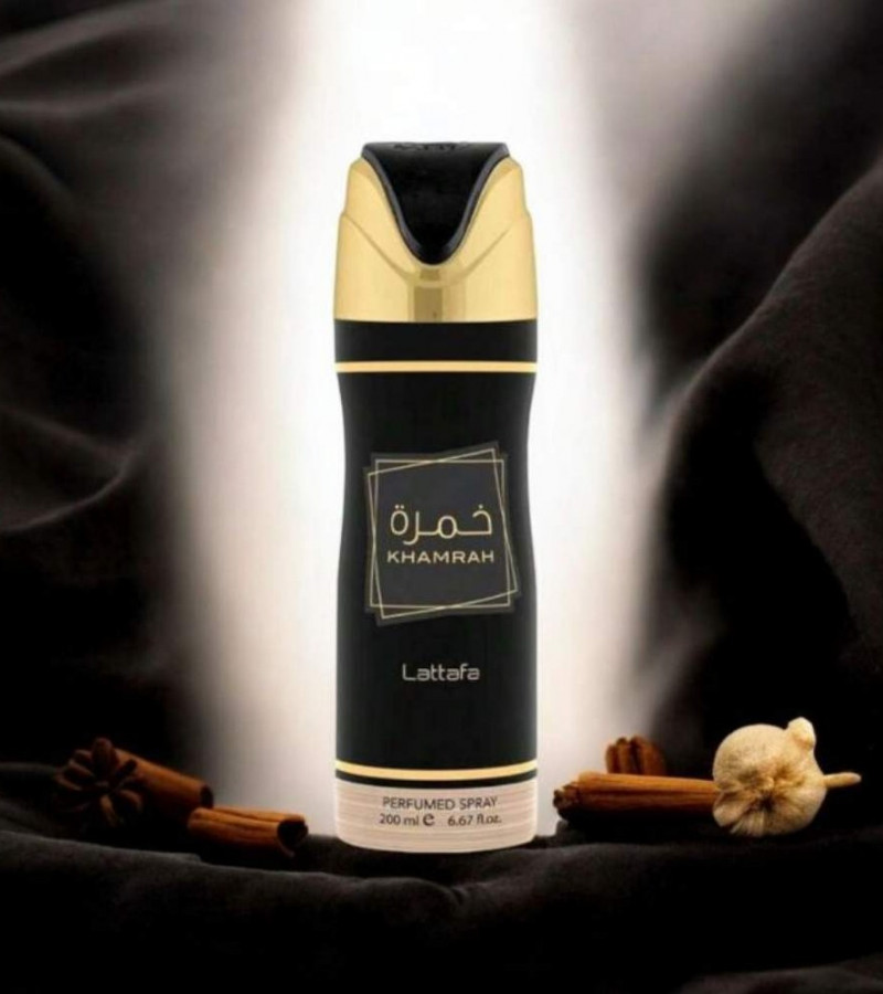 Lattafa Khamrah Body Spray For Unisex - 200ml