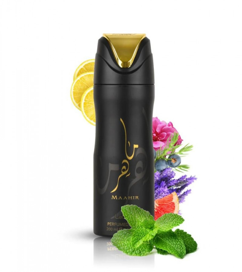 Lattafa Maahir Body Spray For Unisex - 200ml