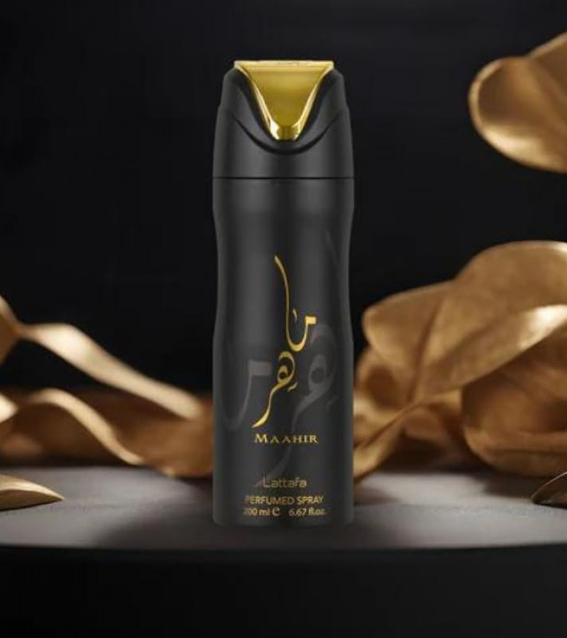 Lattafa Maahir Body Spray For Unisex - 200ml