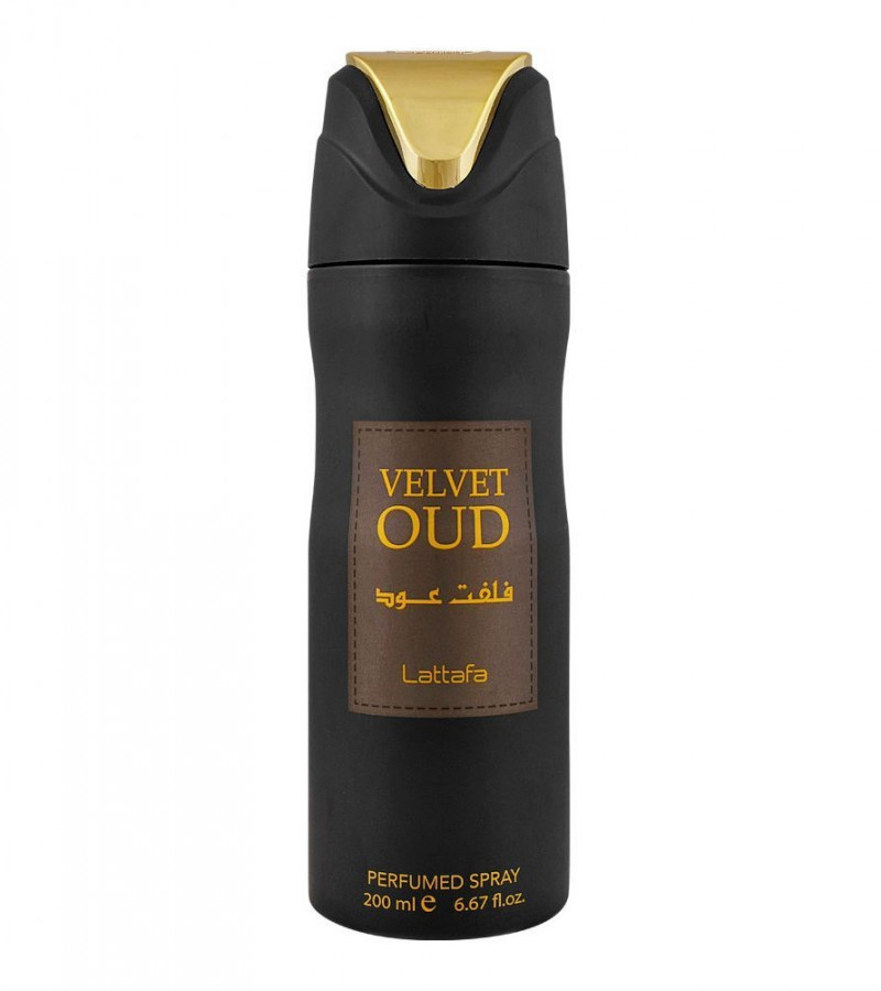 Lattafa Velvet Oud Body Spray For Unisex - 200ml