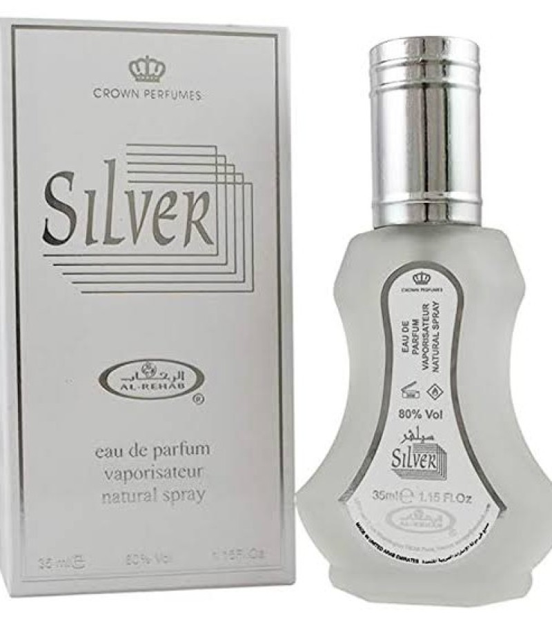 Original Al Rehab Silver Perfume - EDP - 35 ml