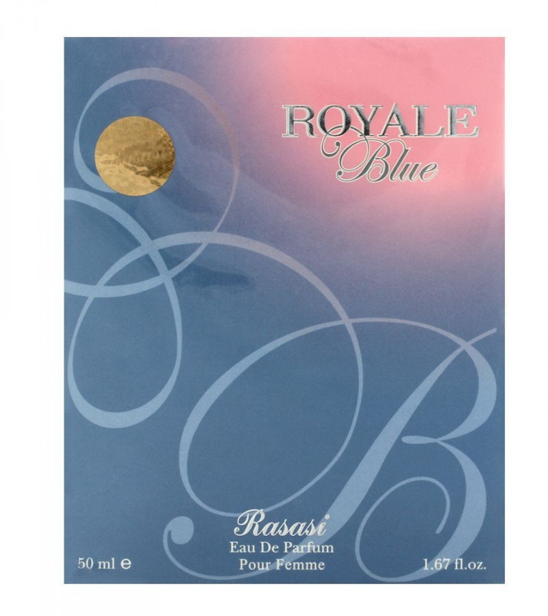 Rasasi Royal Blue Pour Femme Perfume - EDP - 50ml