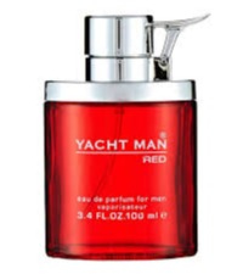 Yacht Man Red Perfume For Men - EDP 100 mL