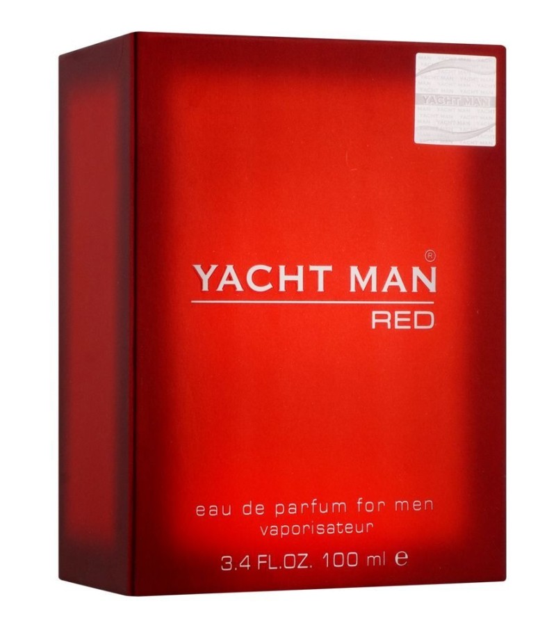 Yacht Man Red Perfume For Men - EDP 100 mL