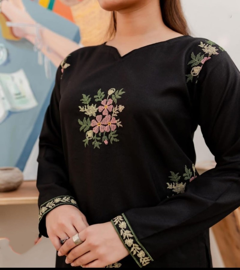 Exquisite Embroidery 2pc Set - Premium Cotton