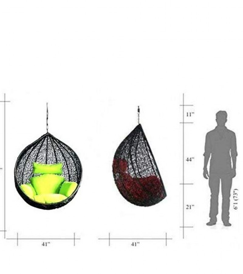 Hanging Swing Chair for ceiling - stand not included