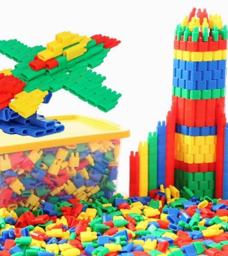 Pack of 300 Pcs - Mini 2cm Building Blocks For Kids small