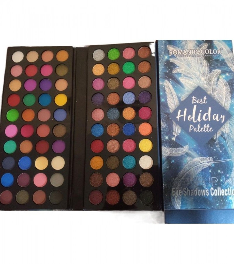 ROMANTIC COLOR 80 COLOURS HOLIDAY EYESHADOW PALETTE