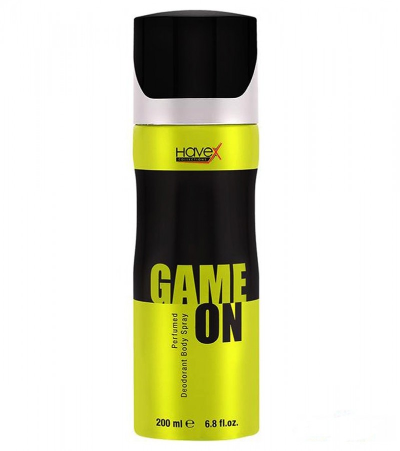 Havex Game On Body Spray Deodorant For Men – 200 ml