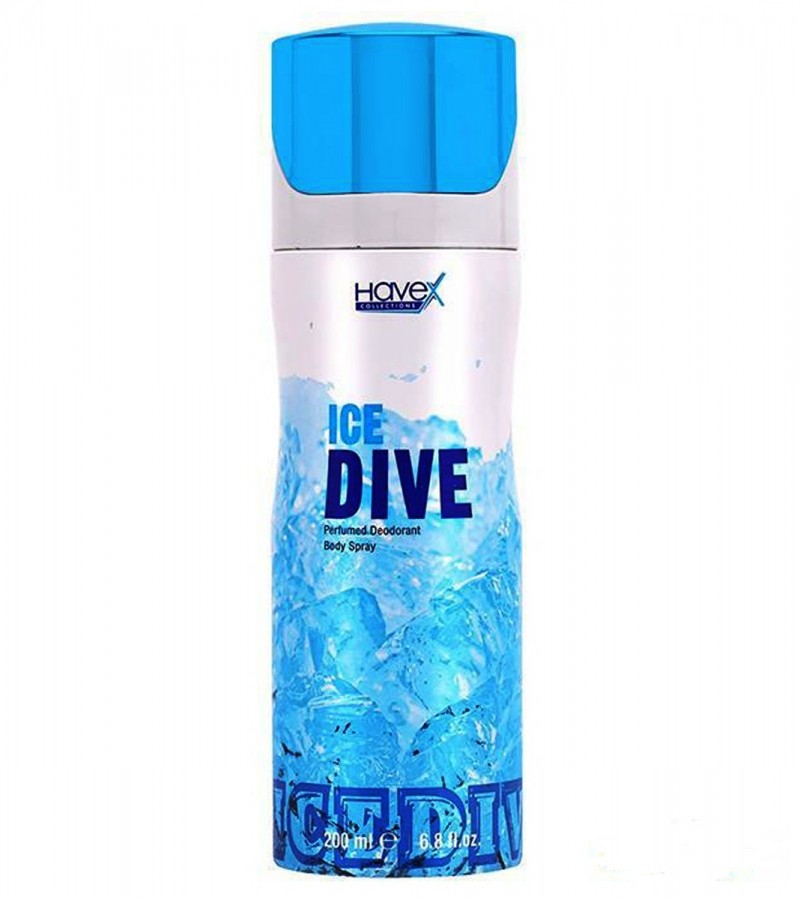Havex Ice Dive Body Spray Deodorant For Men – 200 ml