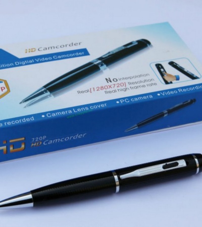 HD 1080p Pen Camera With Lens Cover