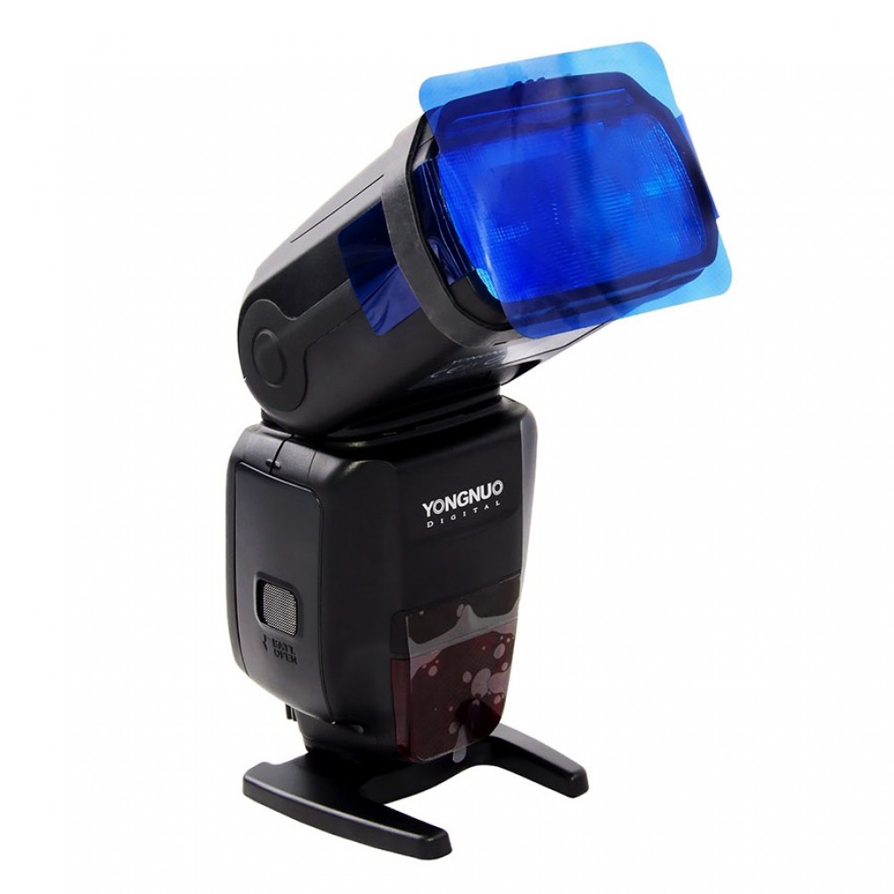 12 Pcs Universal Colour Card Gel Lighting Diffuser Studio Lights For DSLR Cameras