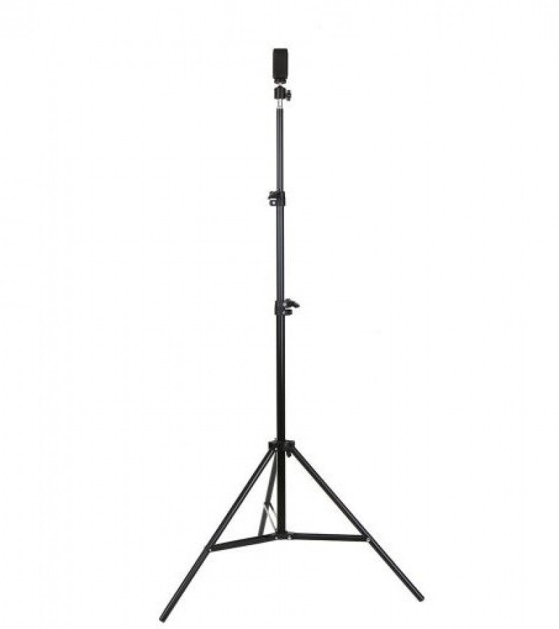 2.1/7ft Aluminium Tripod Stand Adjustable Portable 7 Feet With Holder For Mobile/DSLR andRing Light