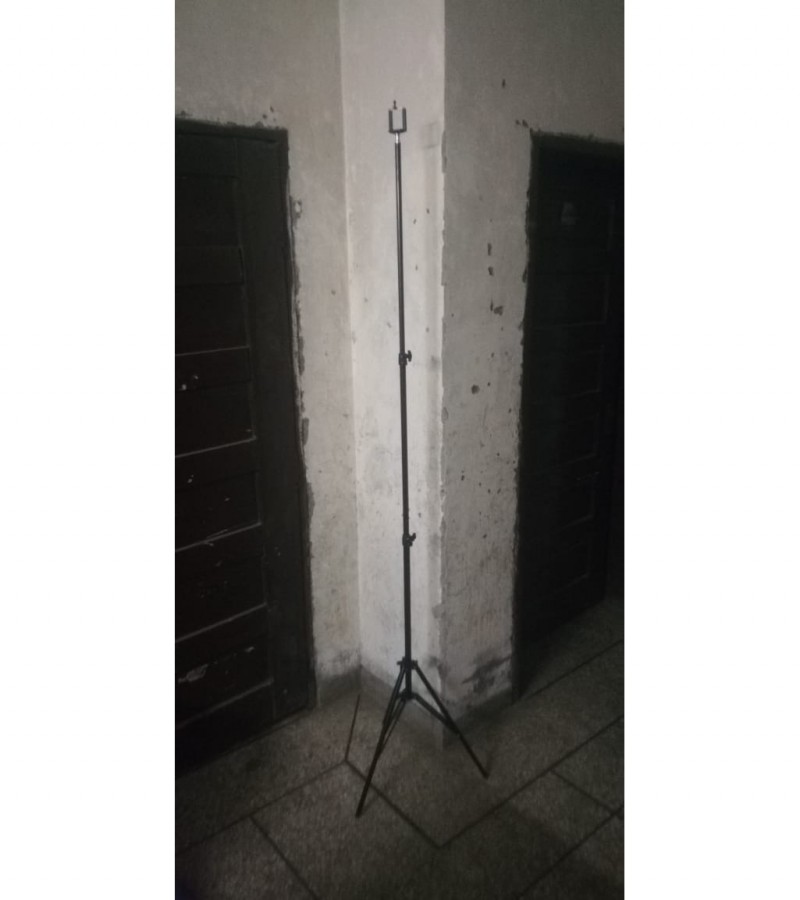 2.1/7ft Aluminium Tripod Stand Adjustable Portable 7 Feet With Holder For Mobile/DSLR andRing Light