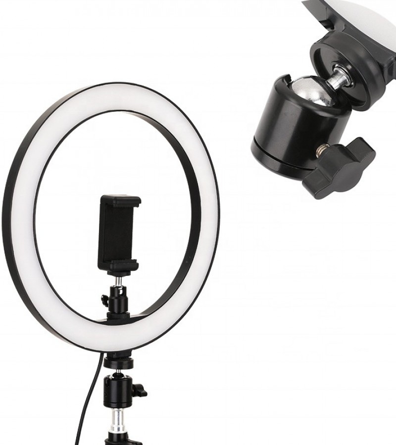 26 cm Ring Light | Selfie Ring Light | Tiktok Ring Light | Studio Ring Light