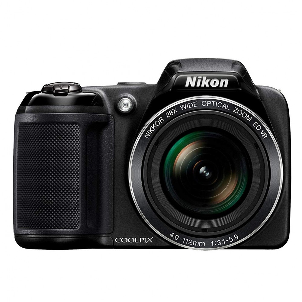 NIKON L-340 Coolpix Digital Camera With 28x Optical Zoom - 20.2 Mega Pixels